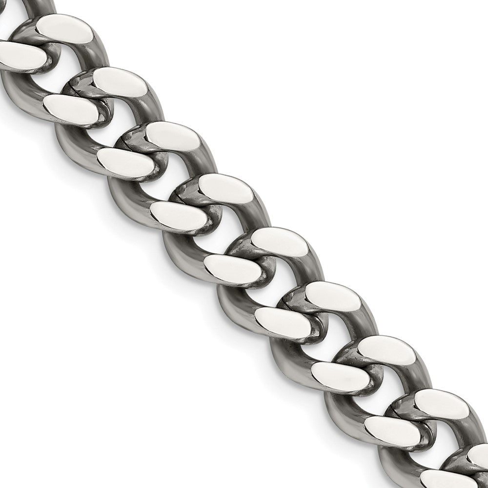 Chisel Stainless Steel Polished 9.5mm 22 inch Curb Chain