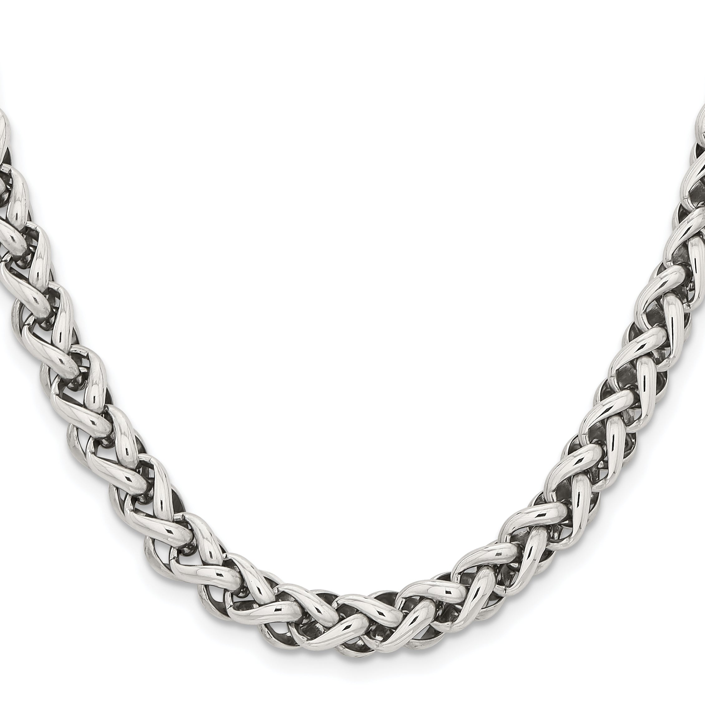 Chisel Stainless Steel Polished 18 inch Necklace