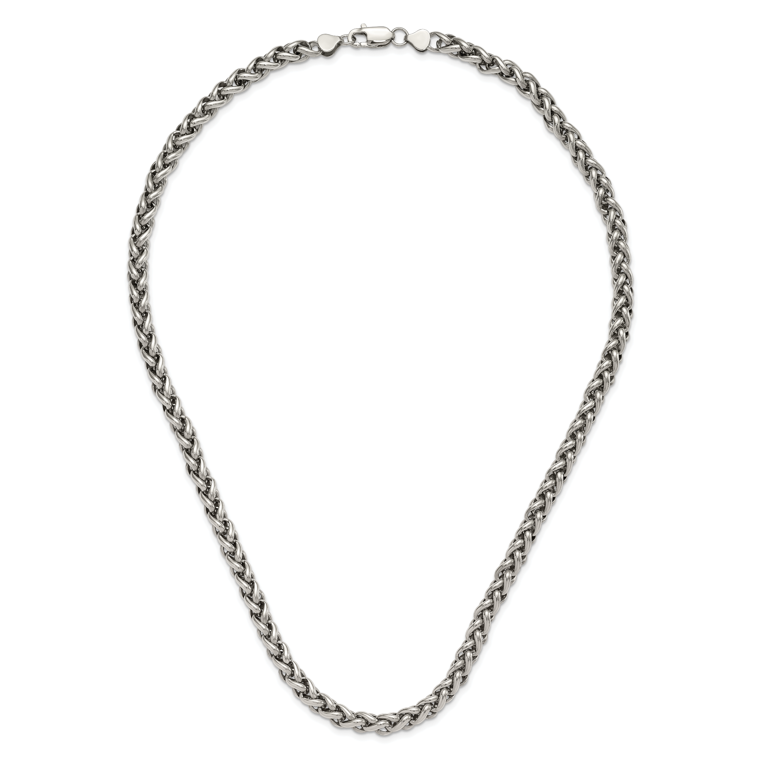 Chisel Stainless Steel Polished 18 inch Necklace