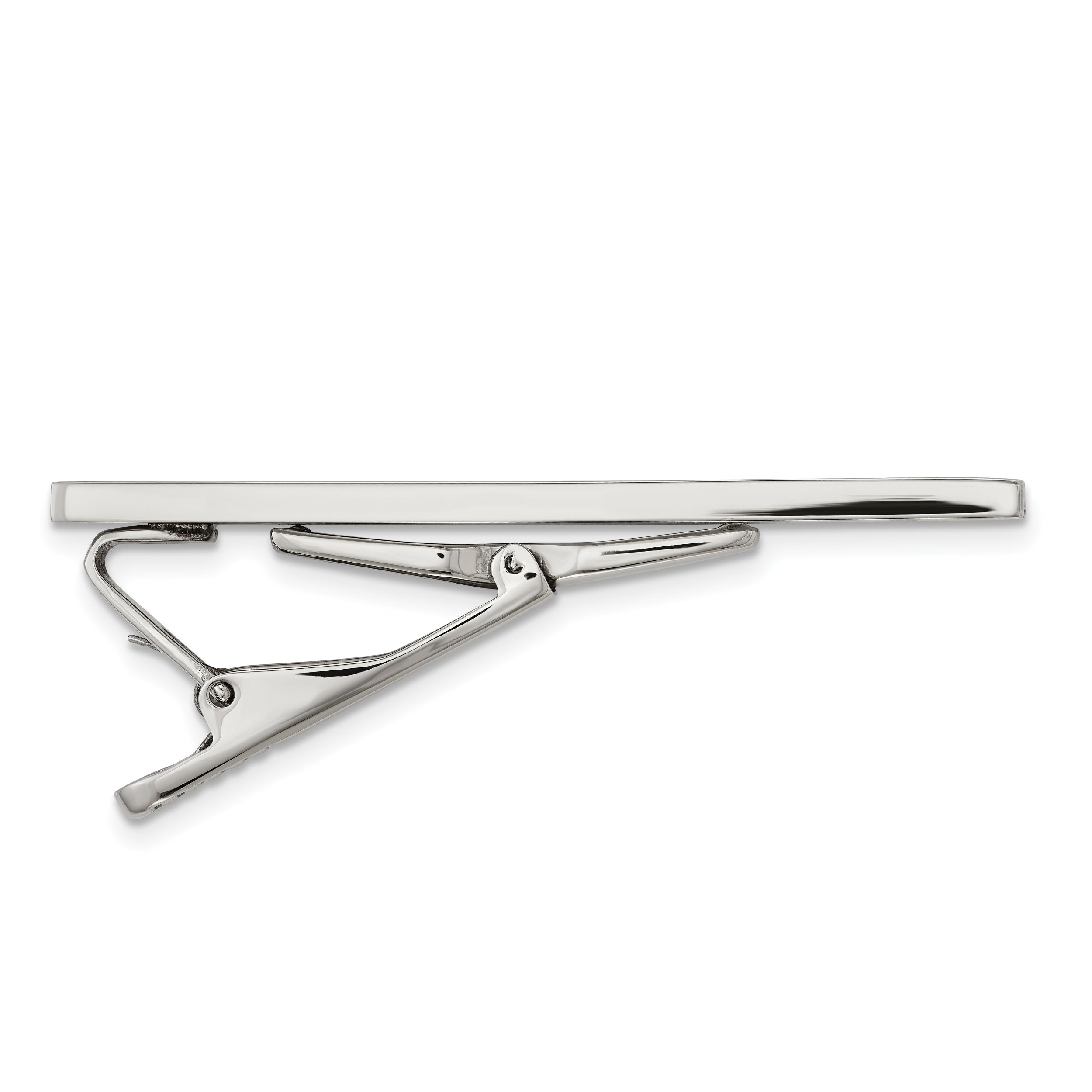 Chisel Stainless Steel Polished Enameled Dad Tie Bar