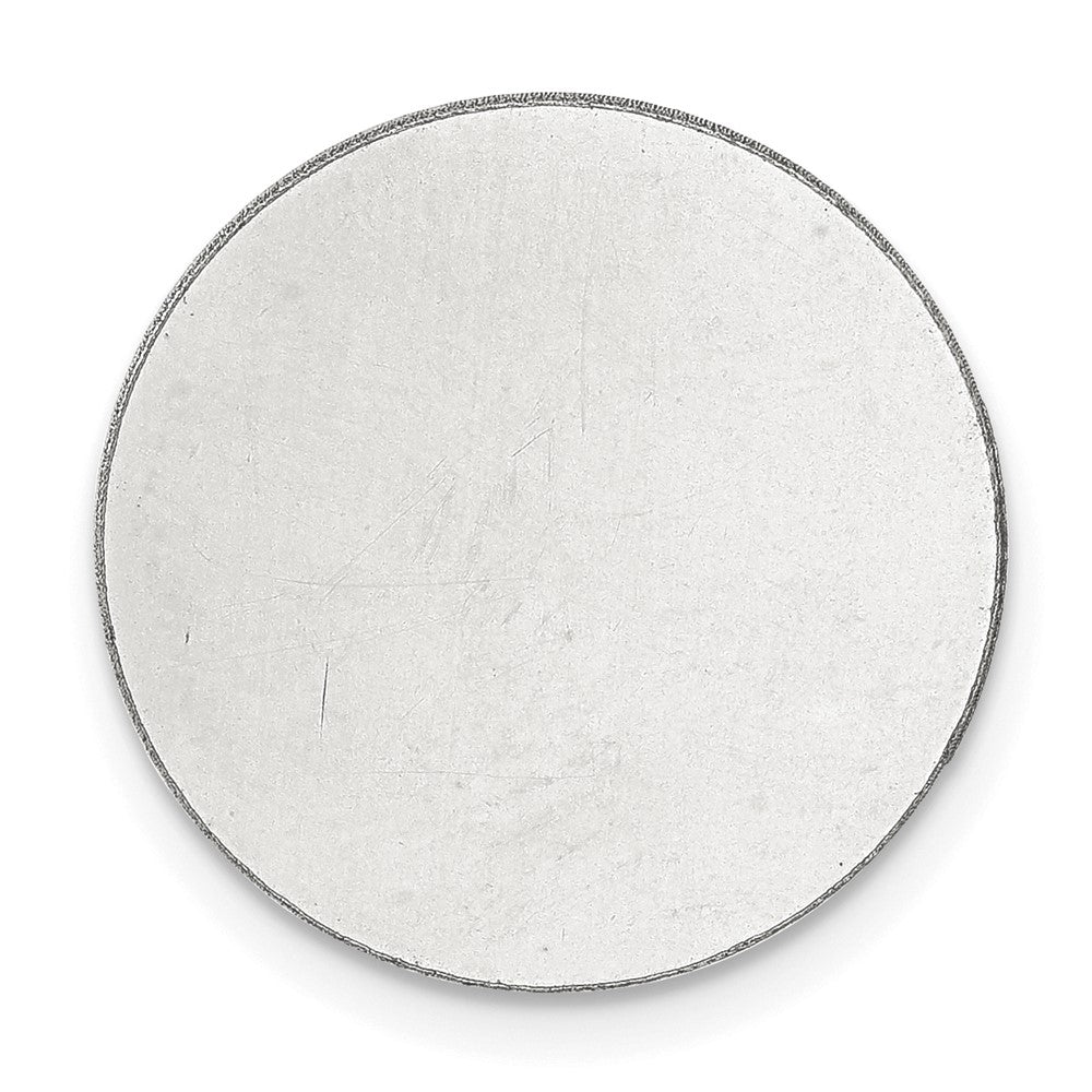 Sterling Silver Round Stamping