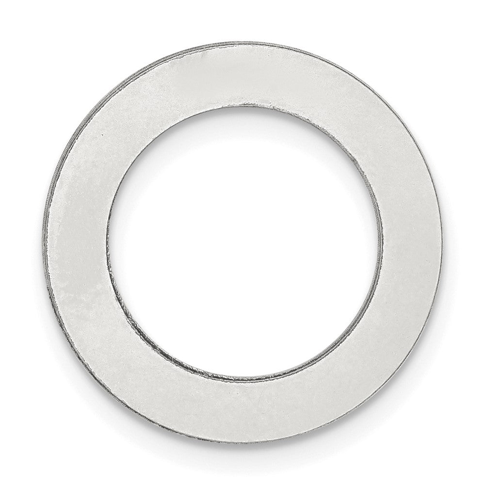 Sterling Silver Circle w/Hole Stamping