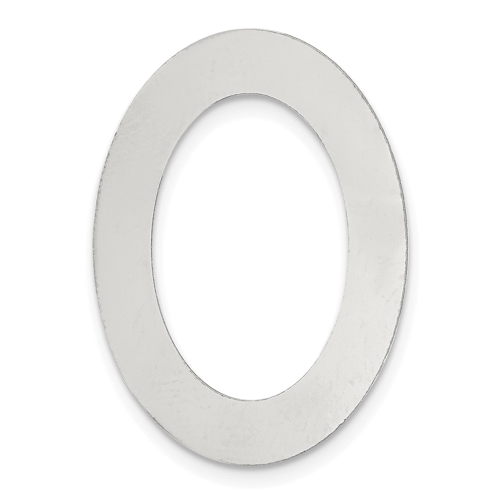 Sterling Silver Oval w/Hole Stamping