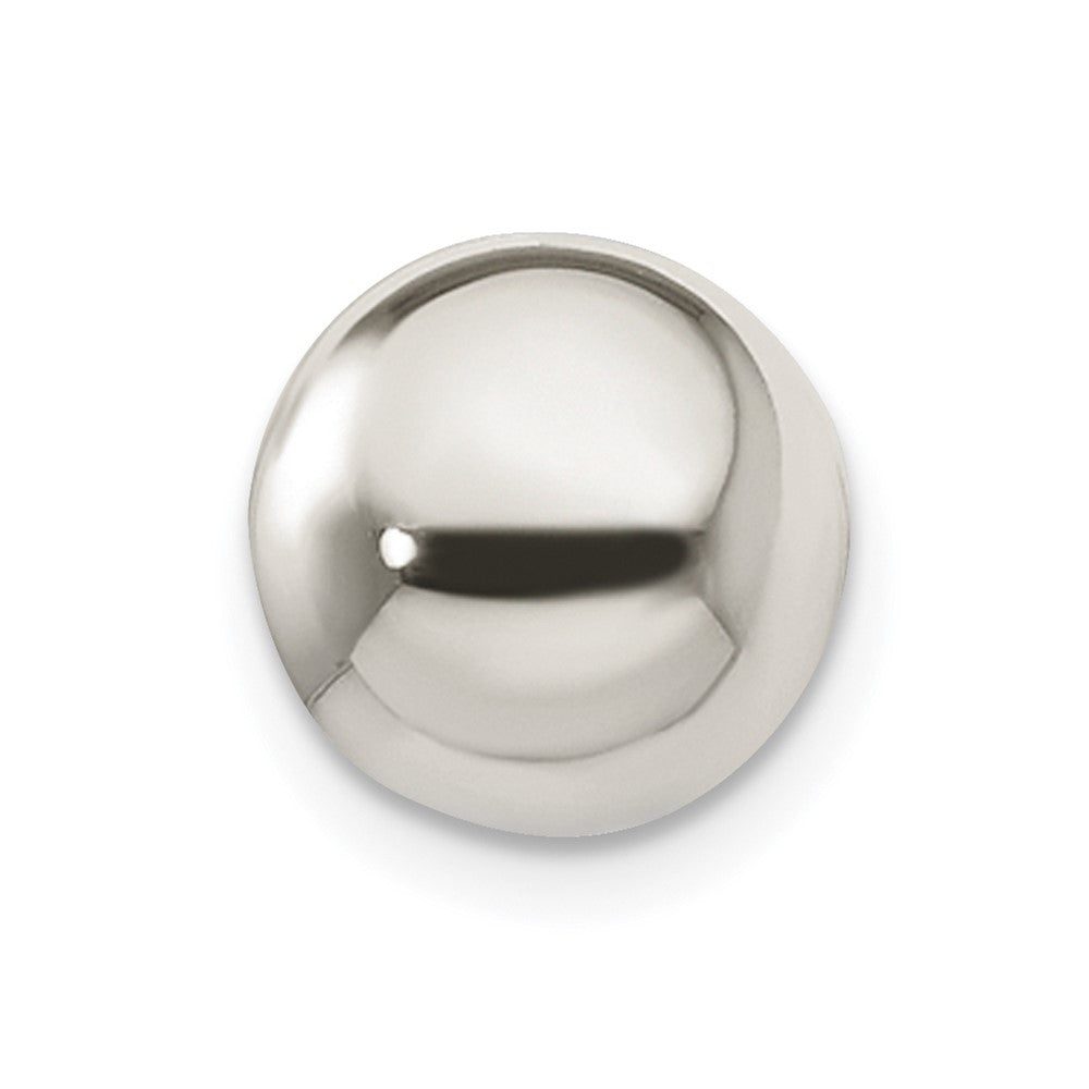 Sterling Silver Polished 10.0mm Ball Earring