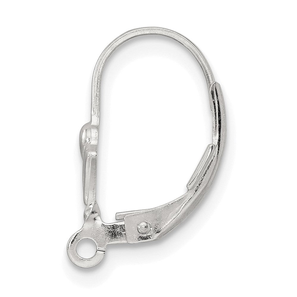 Sterling Silver Leverback Setting