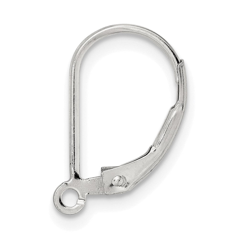 Sterling Silver Leverback Setting
