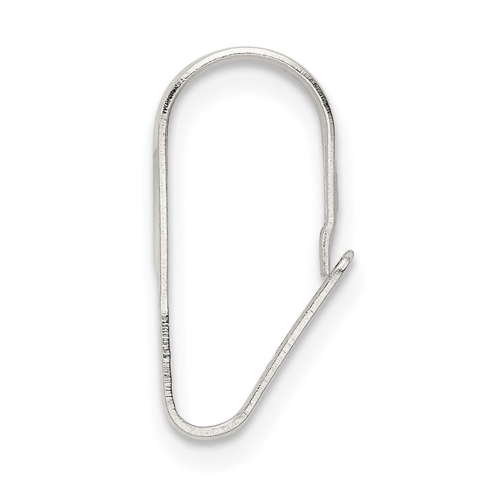 Sterling Silver 6.6mm Snap On Bail