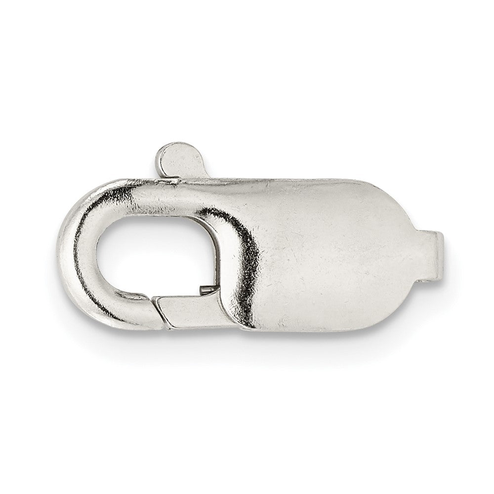 Sterling Silver Standard Weight 16.1 x 6.2mm Lobster Clasp