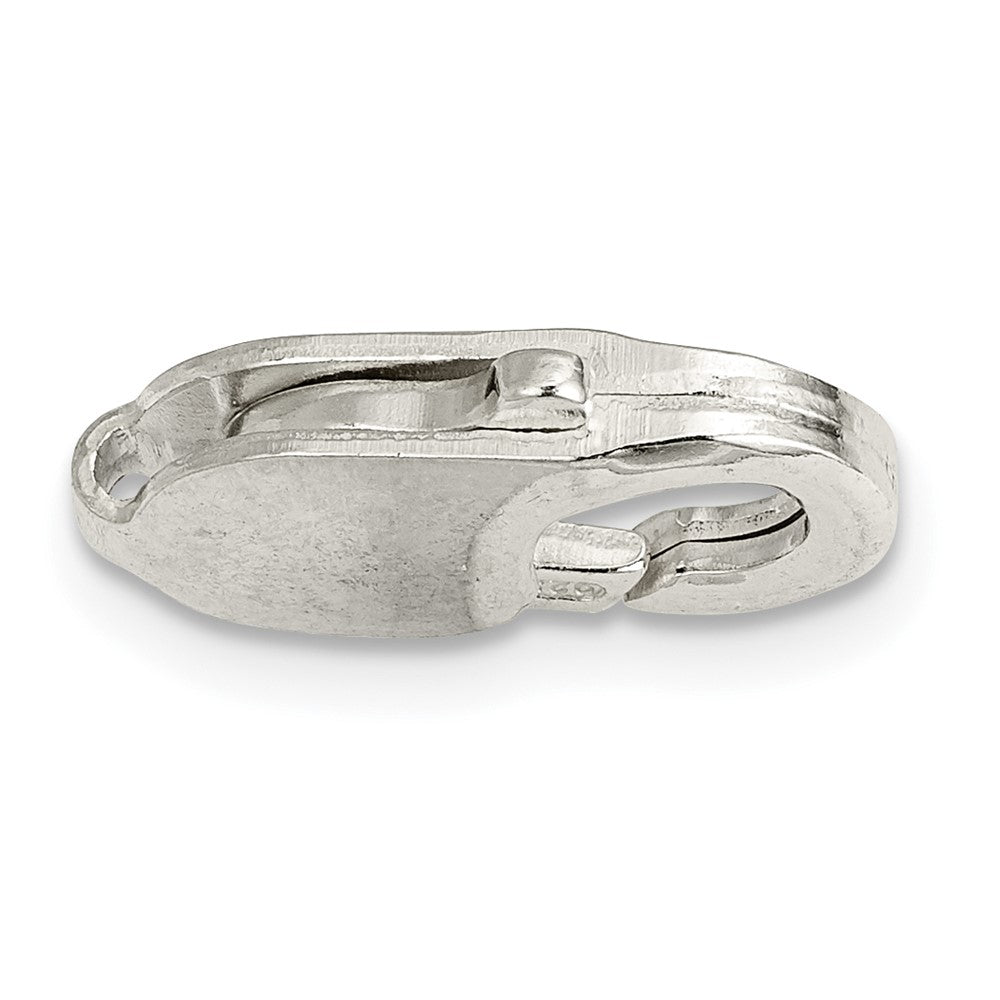 Sterling Silver Standard Weight 16.3 x 8mm Lobster Clasp