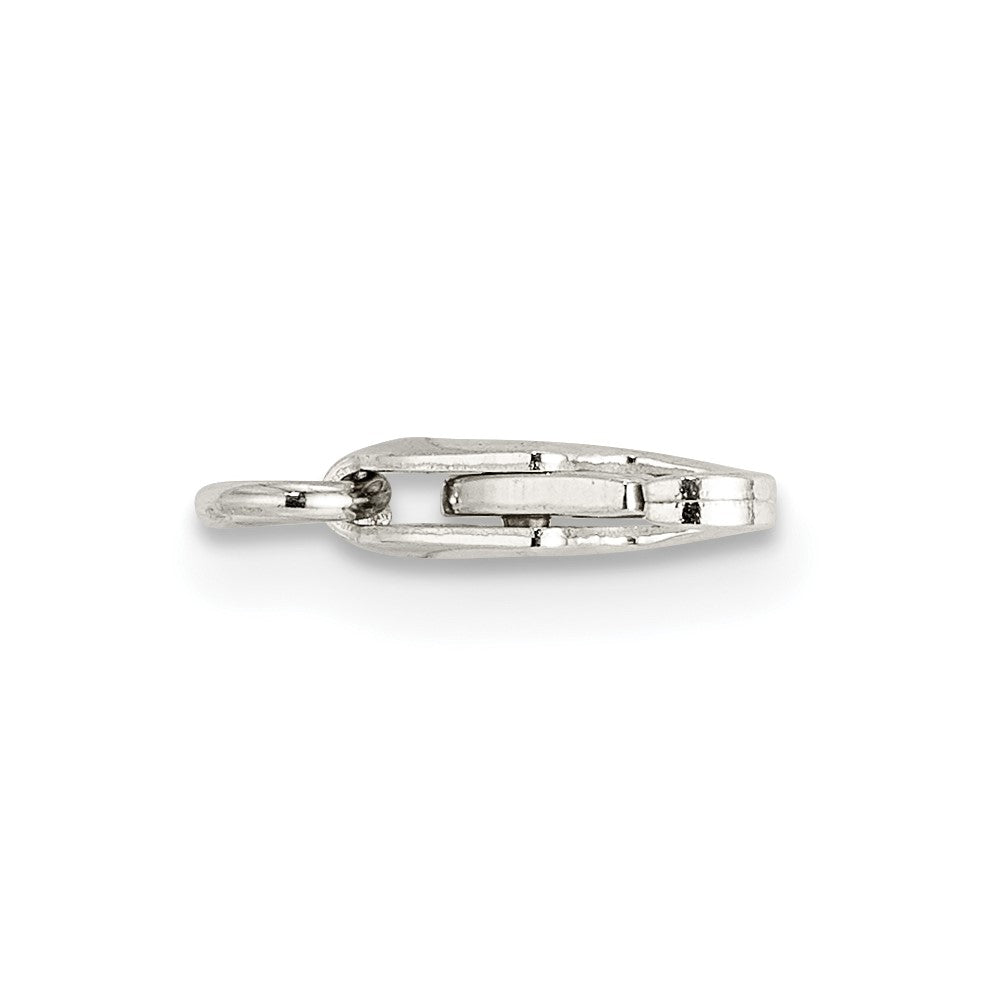 Sterling Silver Standard Weight 8.3 x 3.2mm Lobster w/ Jump Ring Clasp