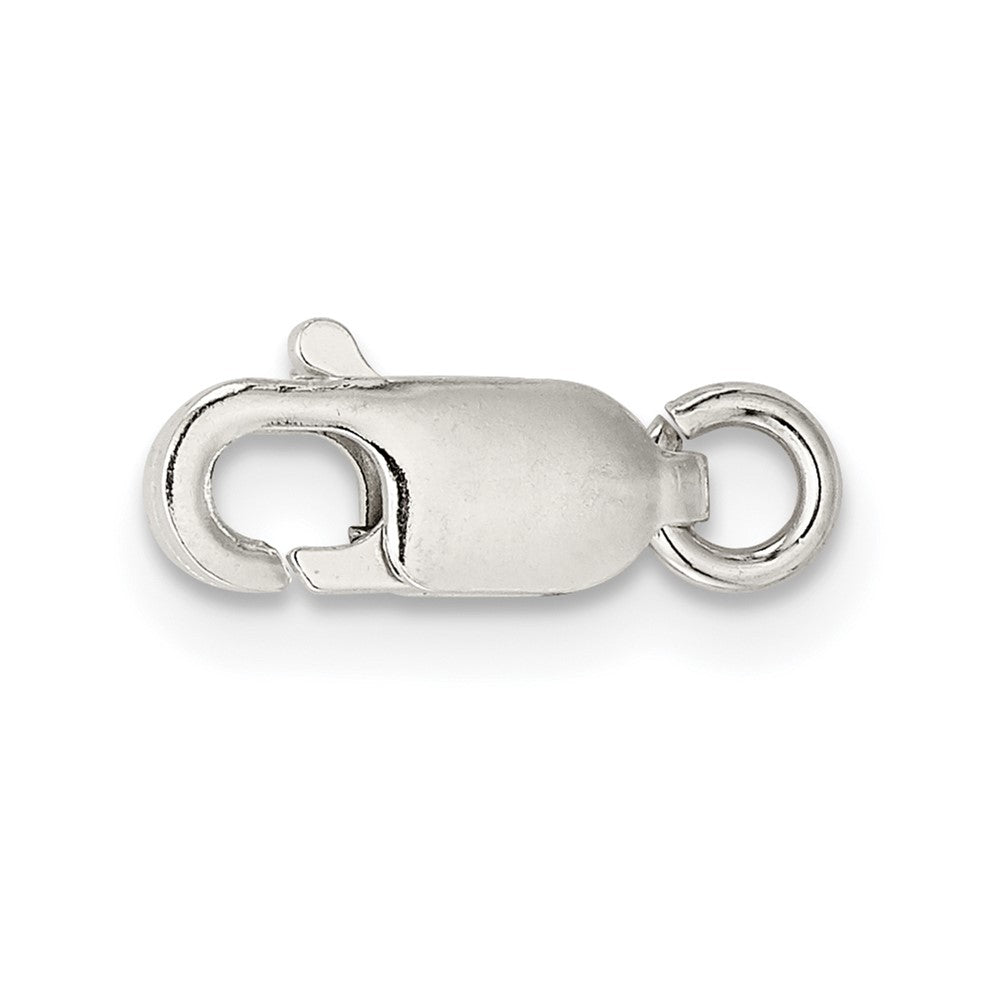 Sterling Silver Standard Weight 10.2 x 3.8mm Lobster w/ Jump Ring Clasp