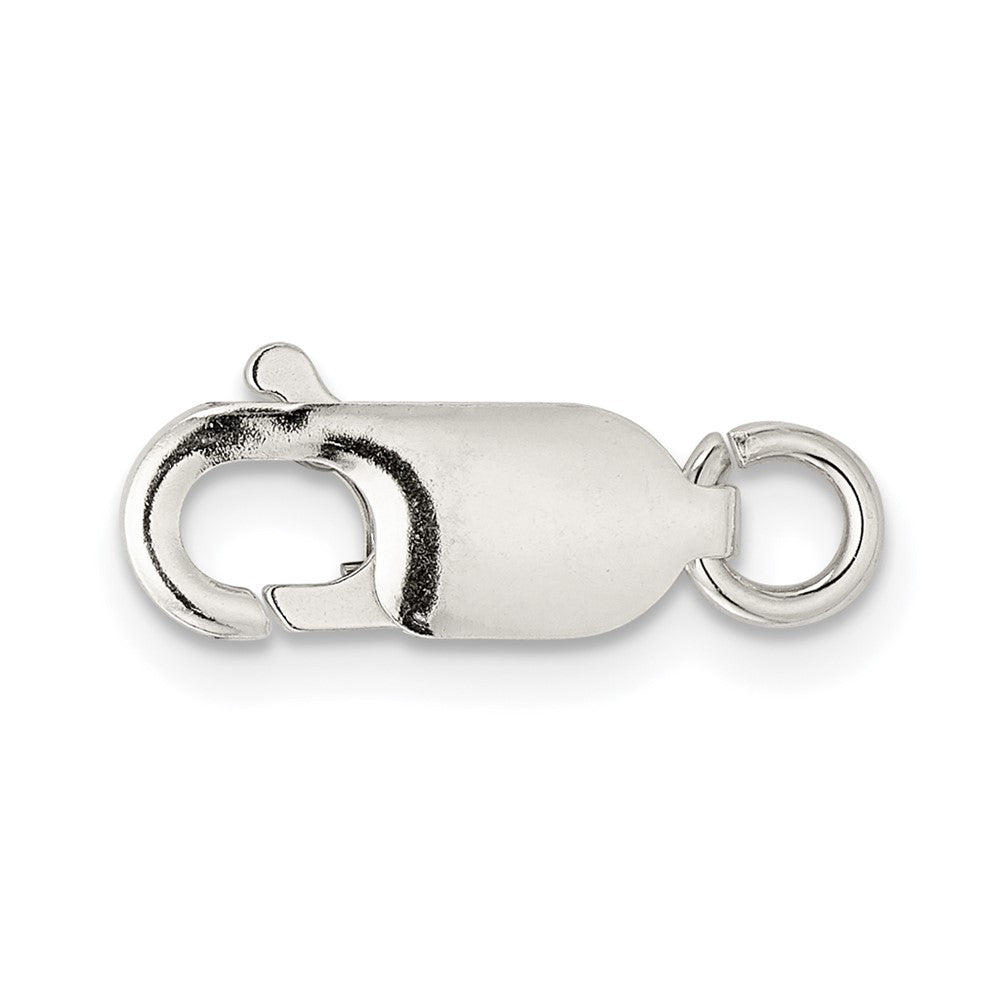 Sterling Silver Standard Weight 13.5 x 5.1mm Lobster w/ Jump Ring Clasp