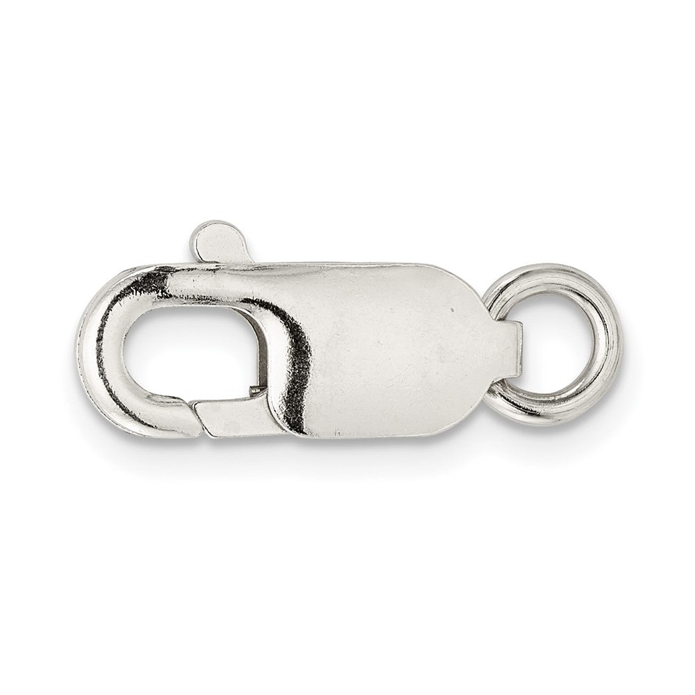 Sterling Silver Standard Weight 16.1 x 6.2mm Lobster w/ Jump Ring Clasp