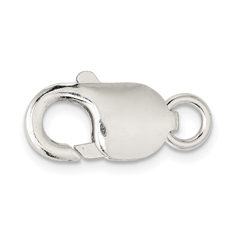 Sterling Silver Standard Weight 16.3 x 8mm Lobster w/ Jump Ring Clasp