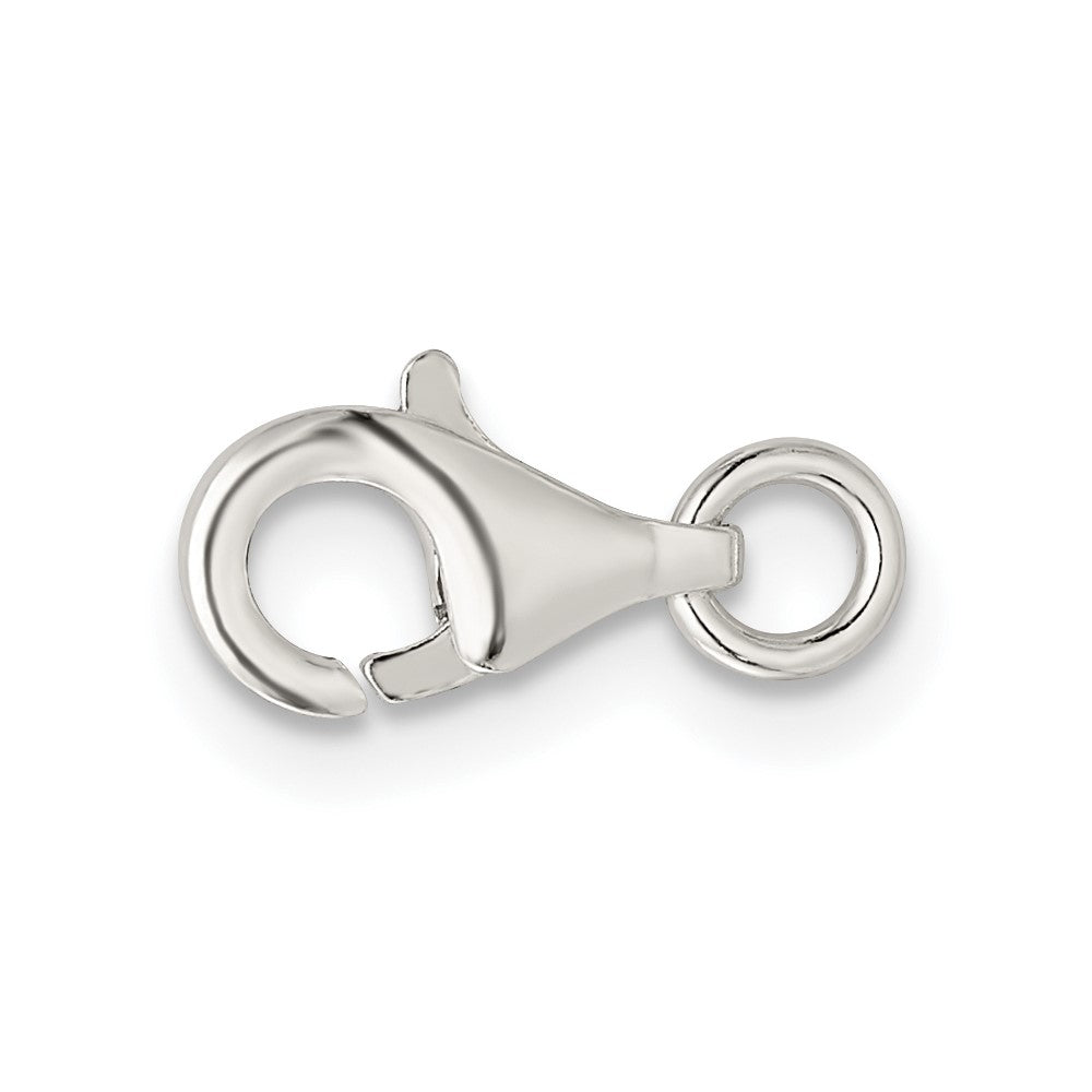 Sterling Silver 9.4 x 5mm Fancy Lobster w/ Jump Ring Clasp