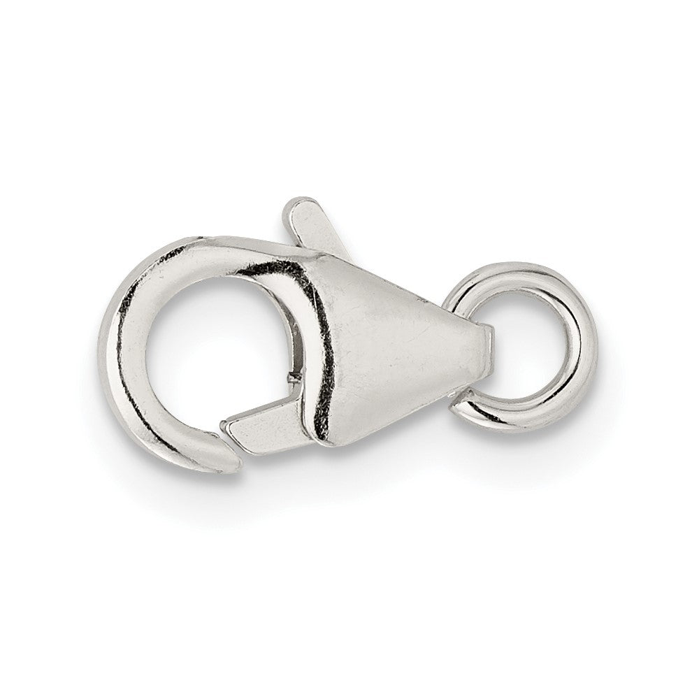 Sterling Silver 10 x 6mm Fancy Lobster w/ Jump Ring Clasp