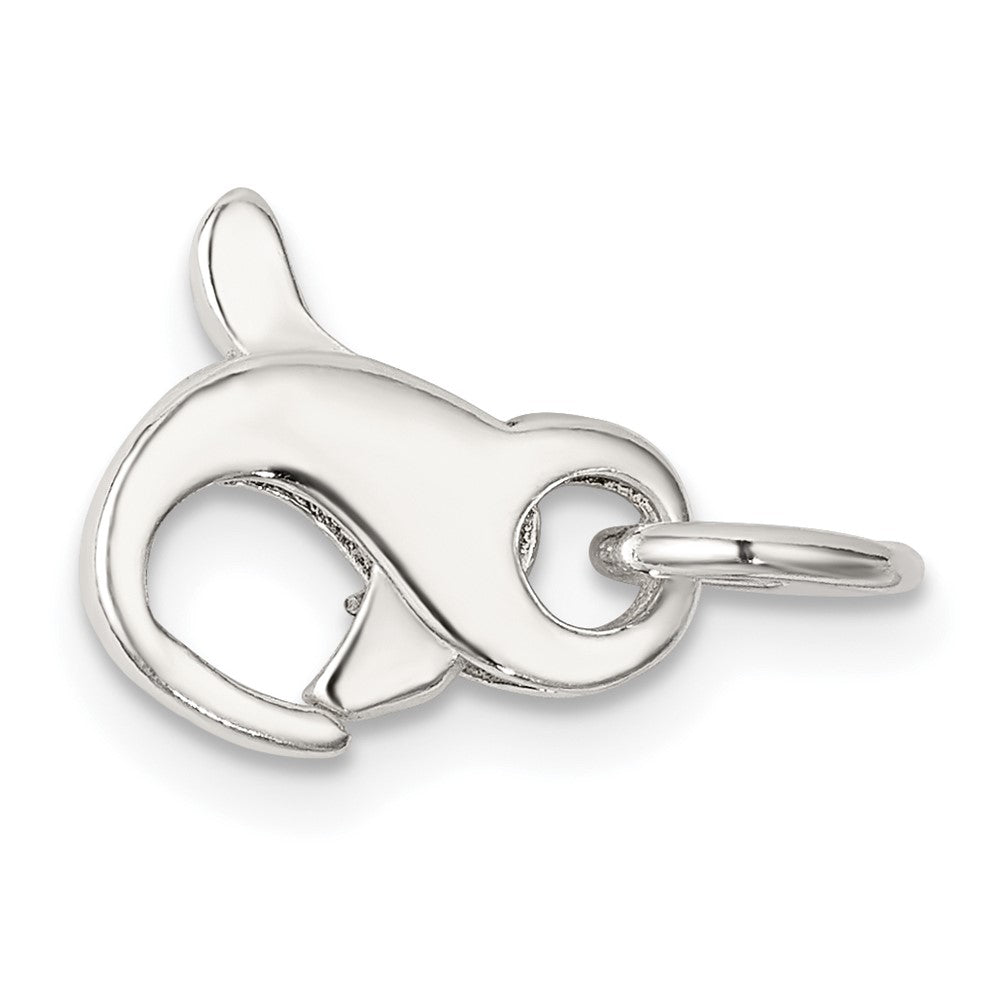 Sterling Silver 13.9 x 8.5mm Fancy Lobster Clasp
