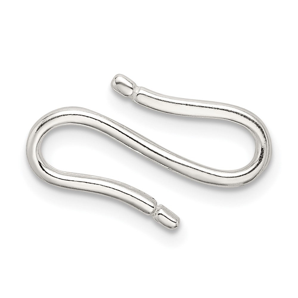 Sterling Silver 17.8 x 7mm S Hook