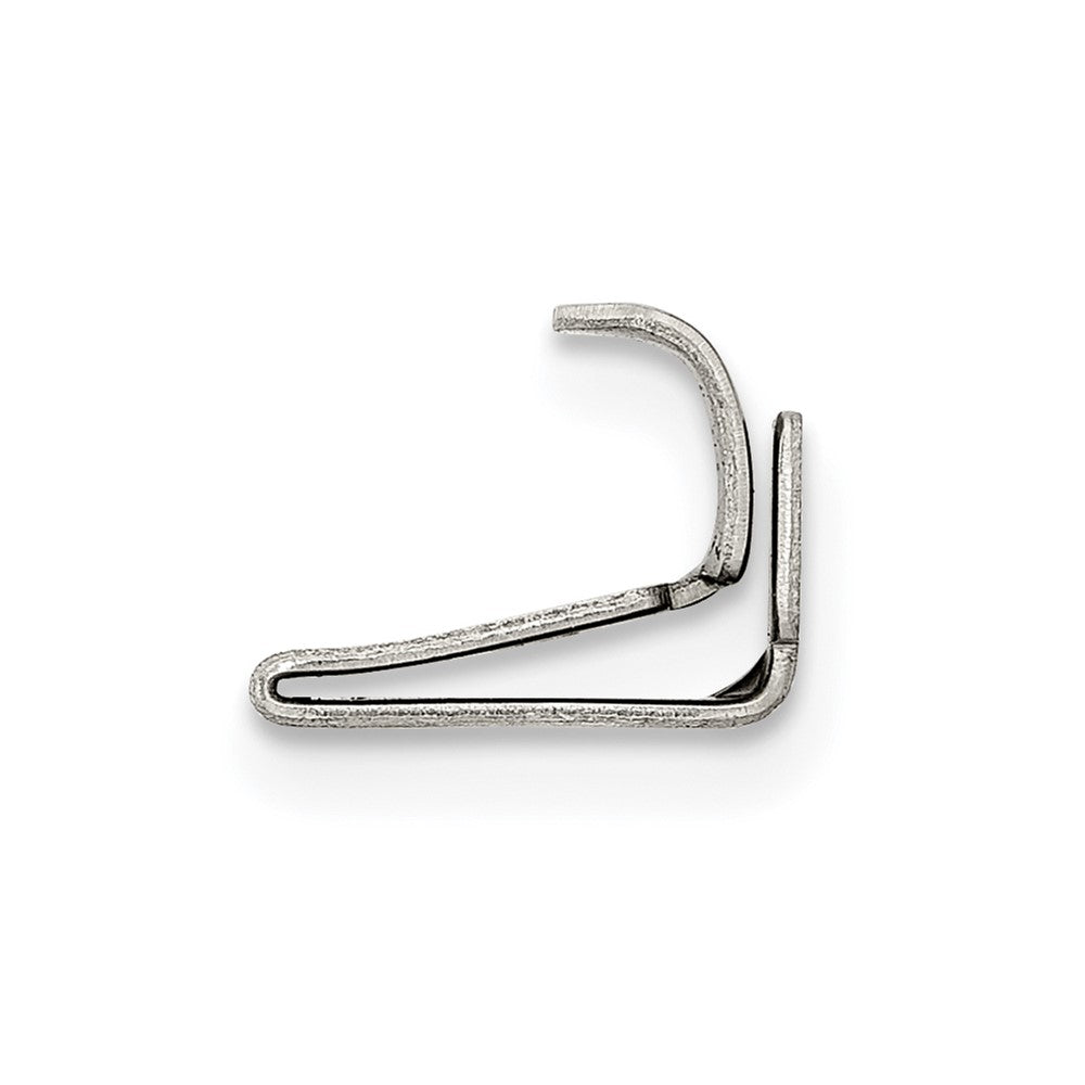 Sterling Silver Replacement Tongue for Fold Over Box Clasp