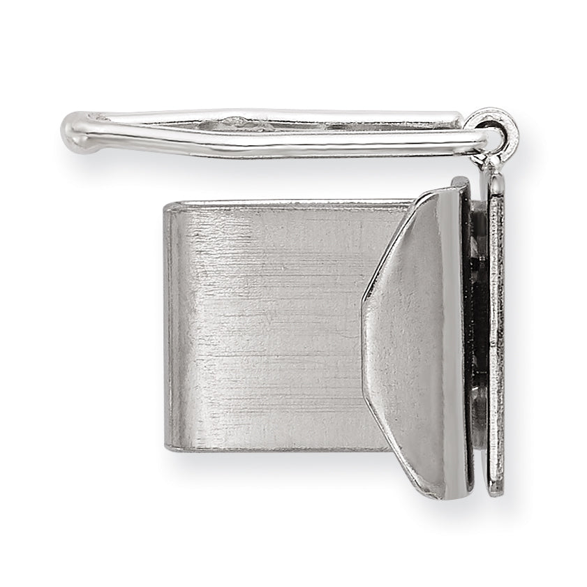Sterling Silver Replacement Tongue for Fold Over Box Clasp