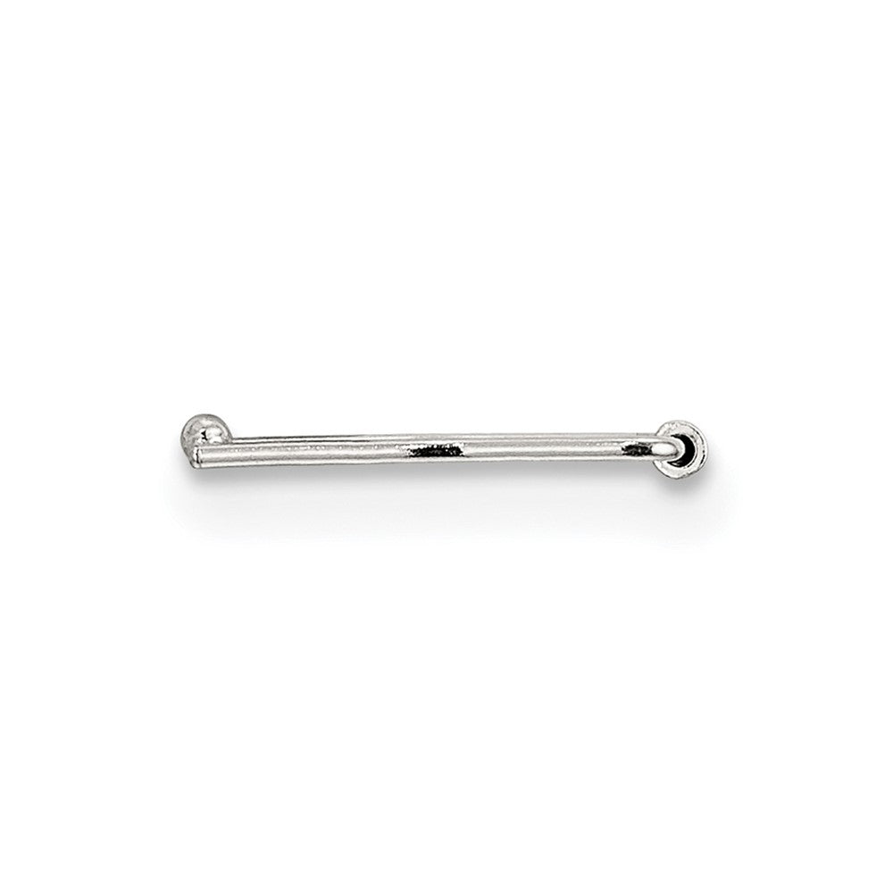 Sterling Silver 11.1 x 3.2mm Figure 8 Safety Clasp