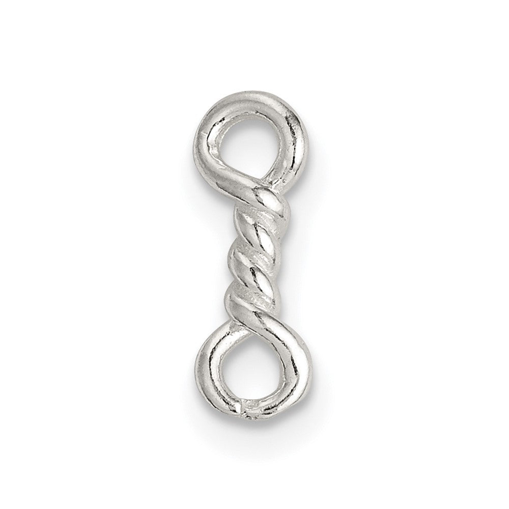 Sterling Silver 11.4 x 4mm Polished Casted Component Link