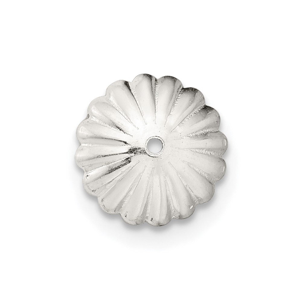 Sterling Silver 8.75mm Bead Cap