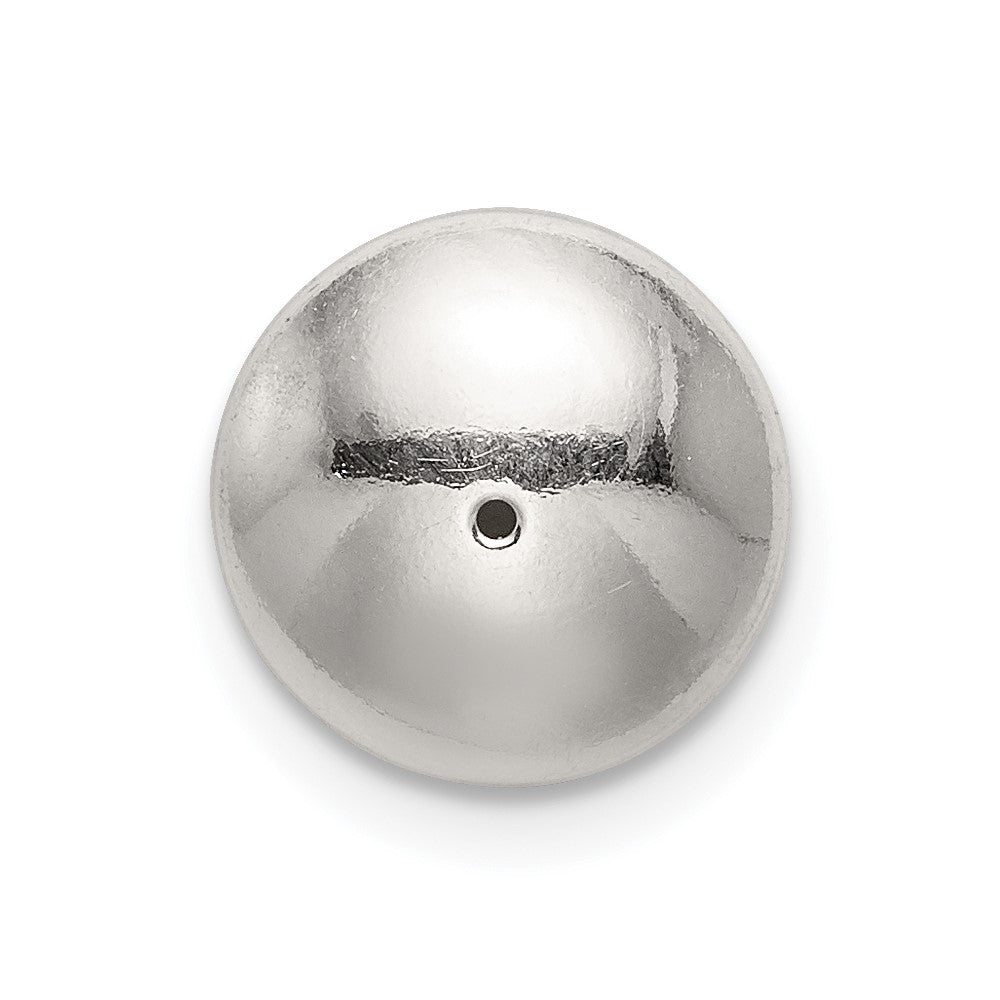 Sterling Silver 10.0mm Bead Cap