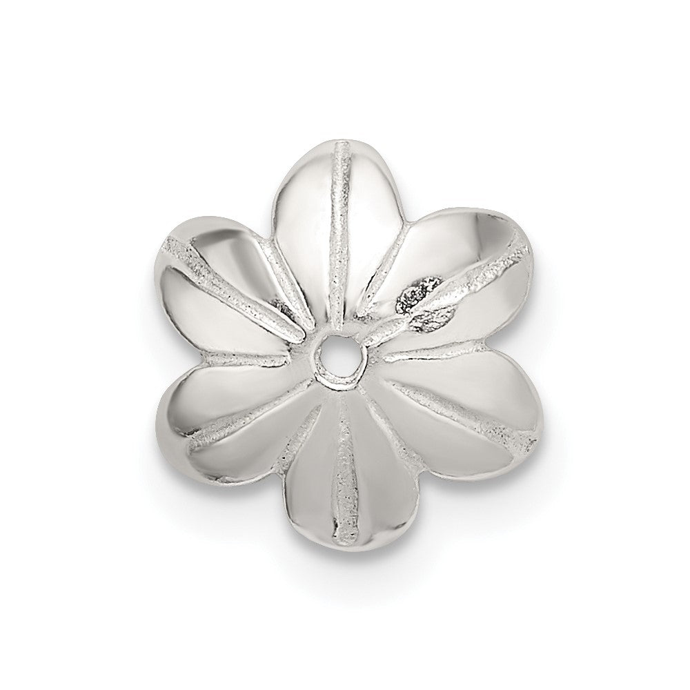 Sterling Silver 9.6mm Bead Cap