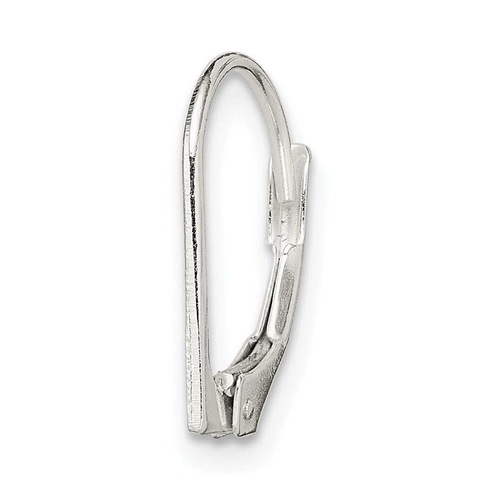 Sterling Silver Leverback Setting