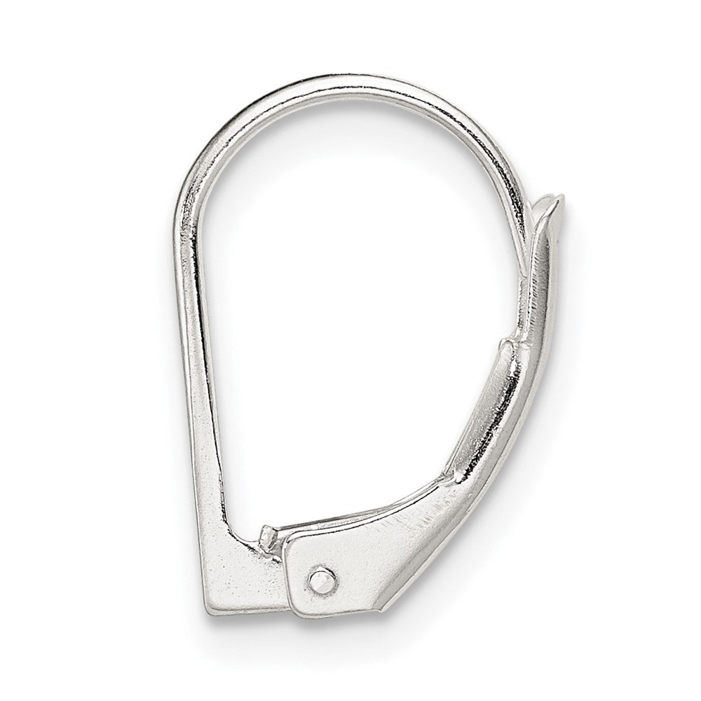 Sterling Silver Leverback Setting