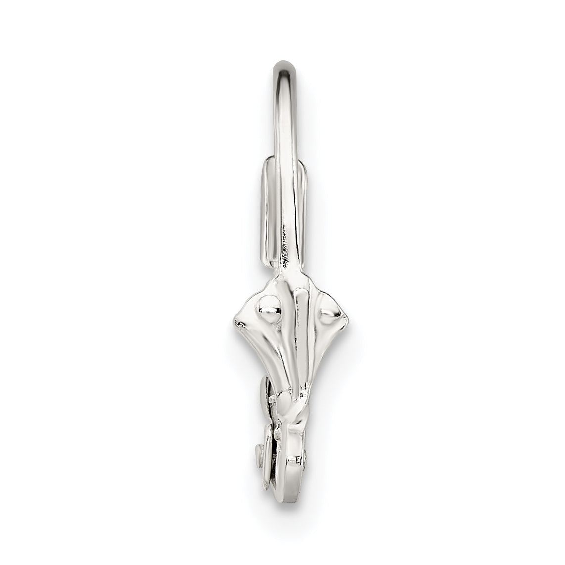 Sterling Silver Leverback Setting