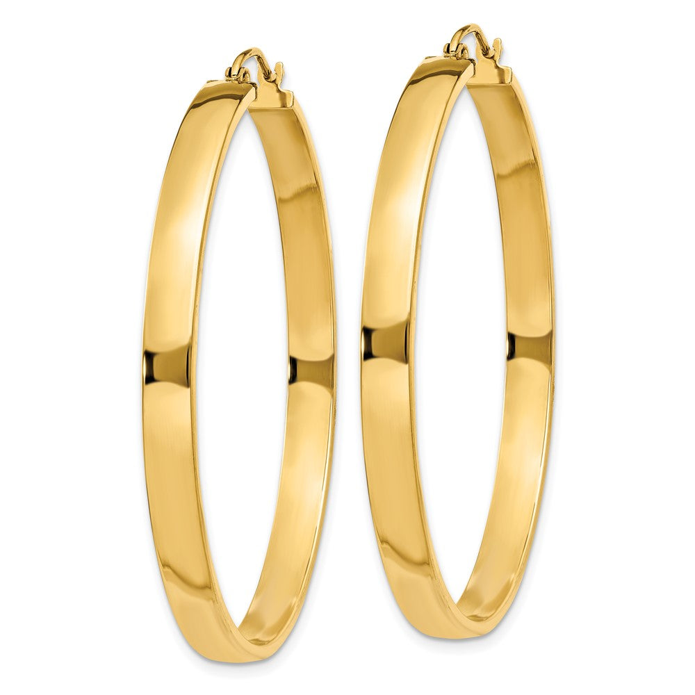 14k Polished Hoop Earring