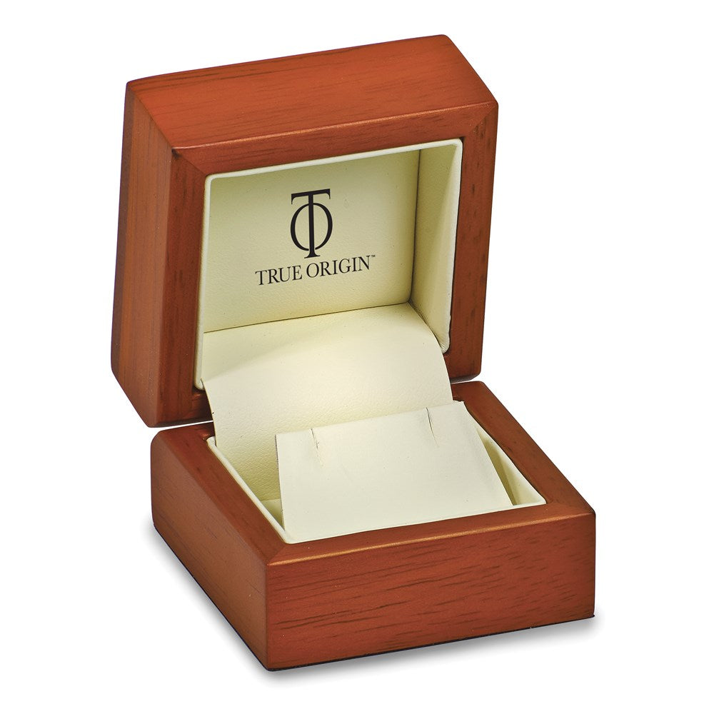 True Origin 14K Rose Gold 1 carat Lab Grown Diamond VS/SI D E F 16 Station 16 Inch Necklace