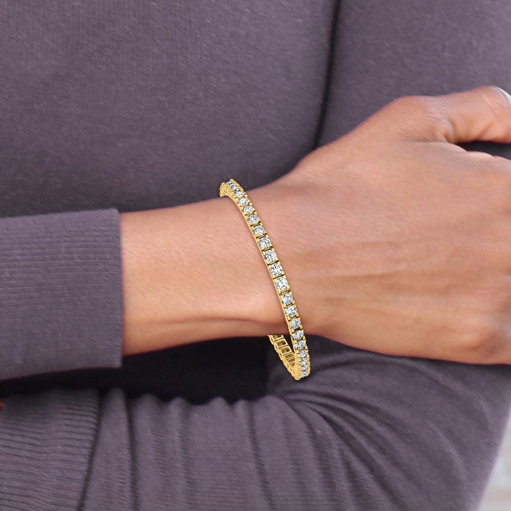 14K Lab Grown Diamond VS/SI FGH Tennis Bracelet