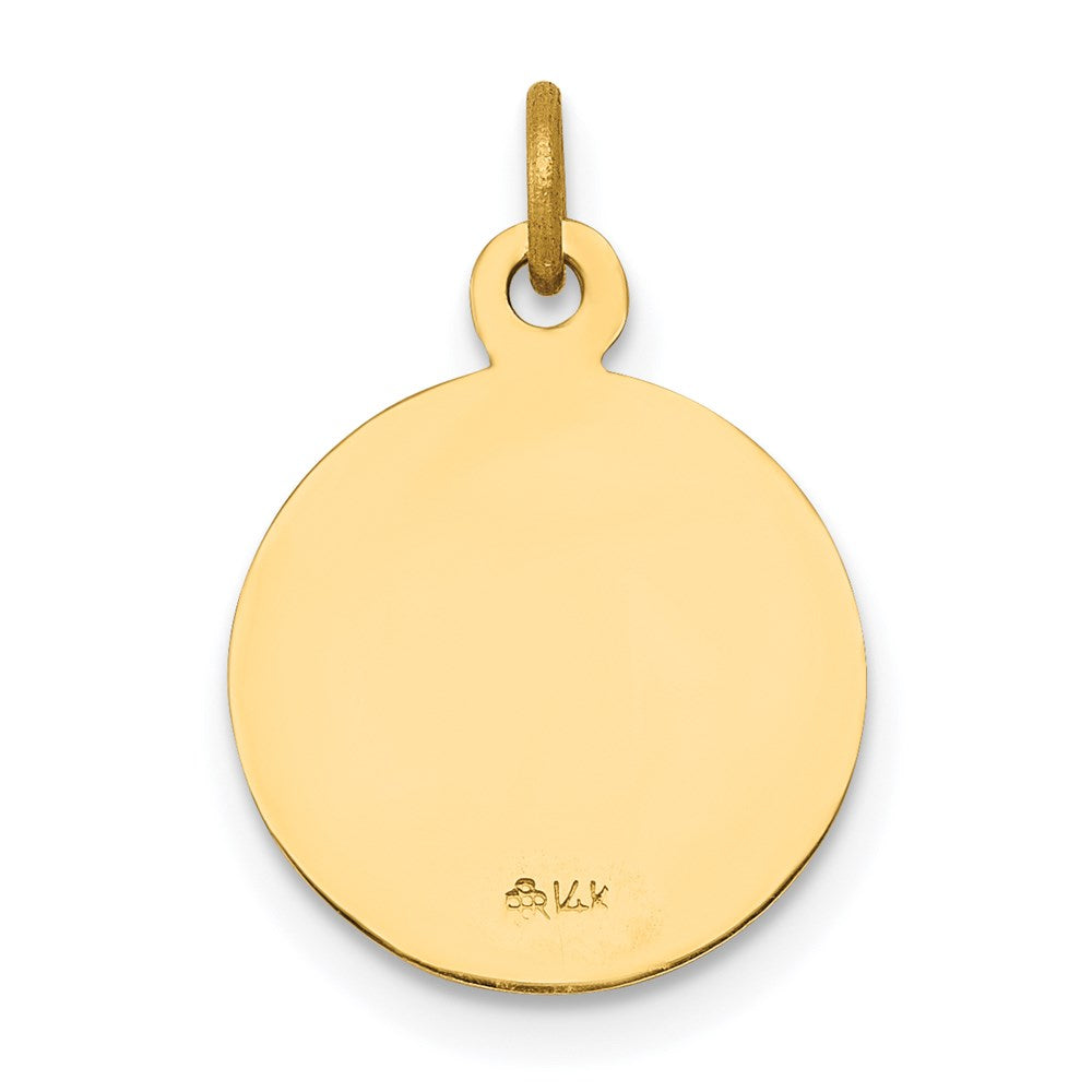 14k Saint Joseph Medal Charm