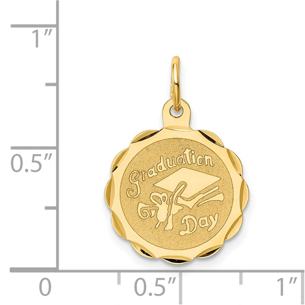 14k GRADUATION DAY Charm