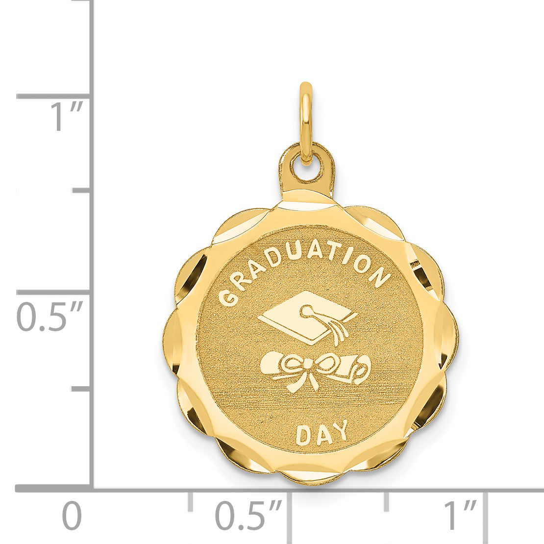 14k GRADUATION DAY Charm