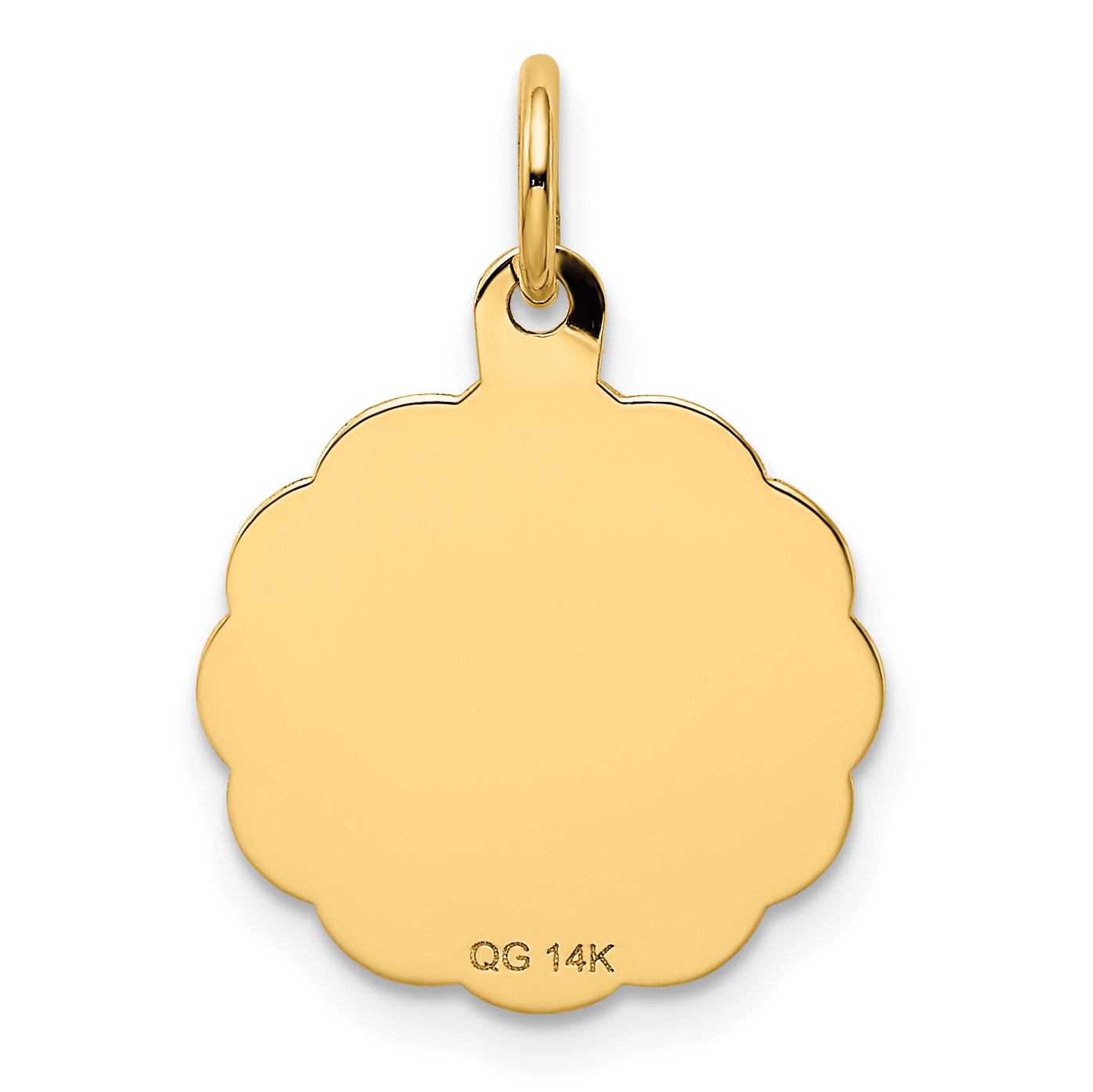 14k YOU ARE ALWAYS IN MY HEART Disc Charm