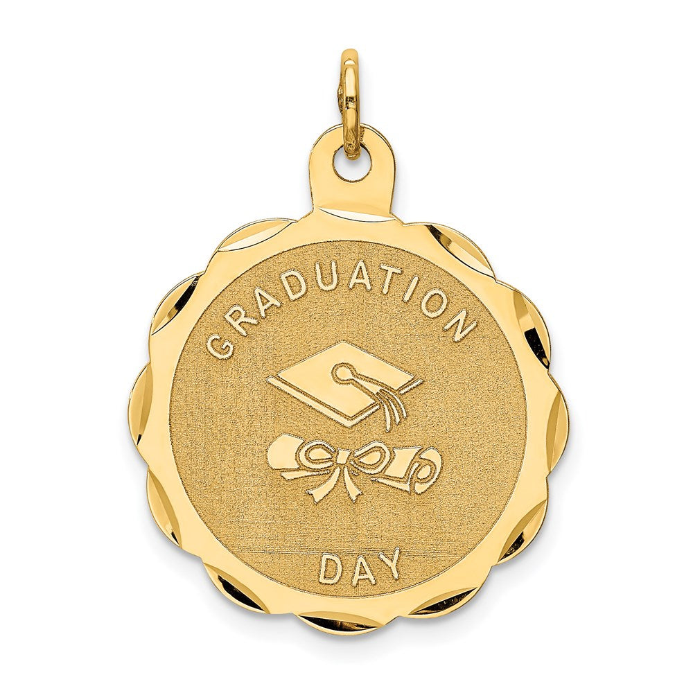 14k GRADUATION DAY with Diploma Charm