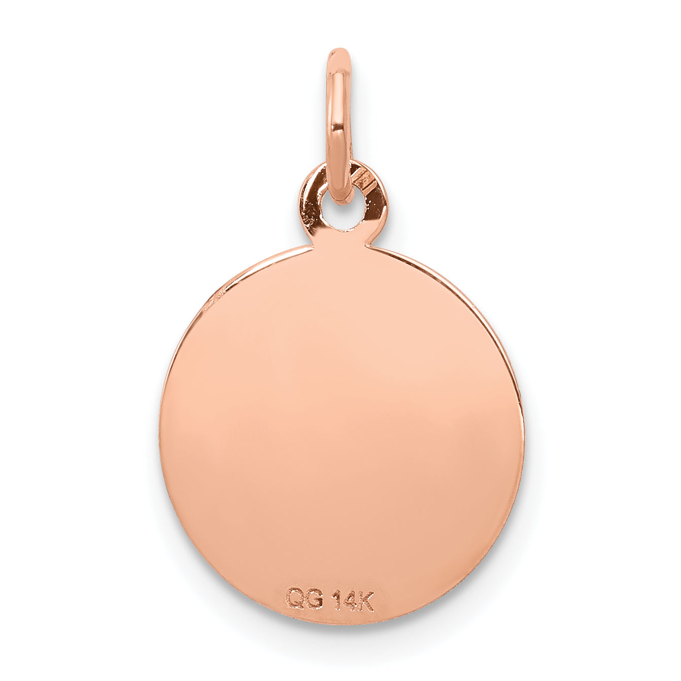 14k Rose-Gold Holy Communion Charm