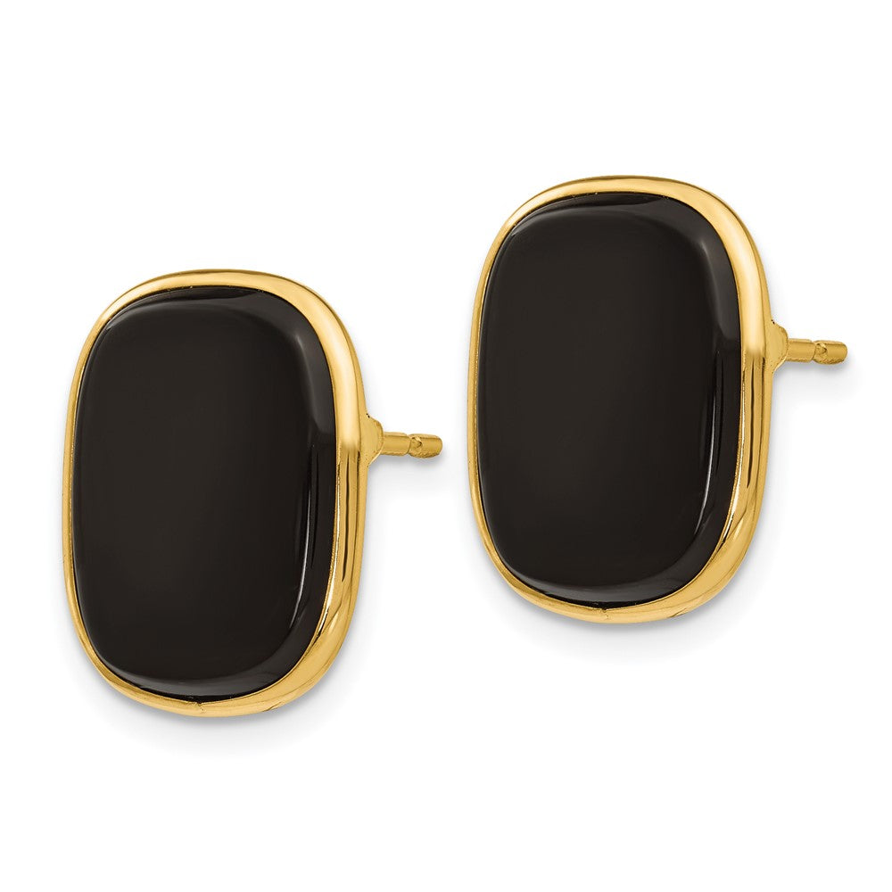 14k Black Onyx Earrings
