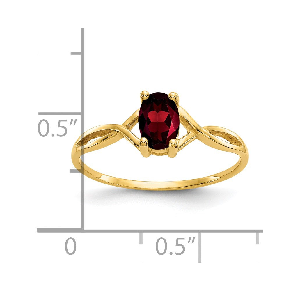 14k Birthstone Ring