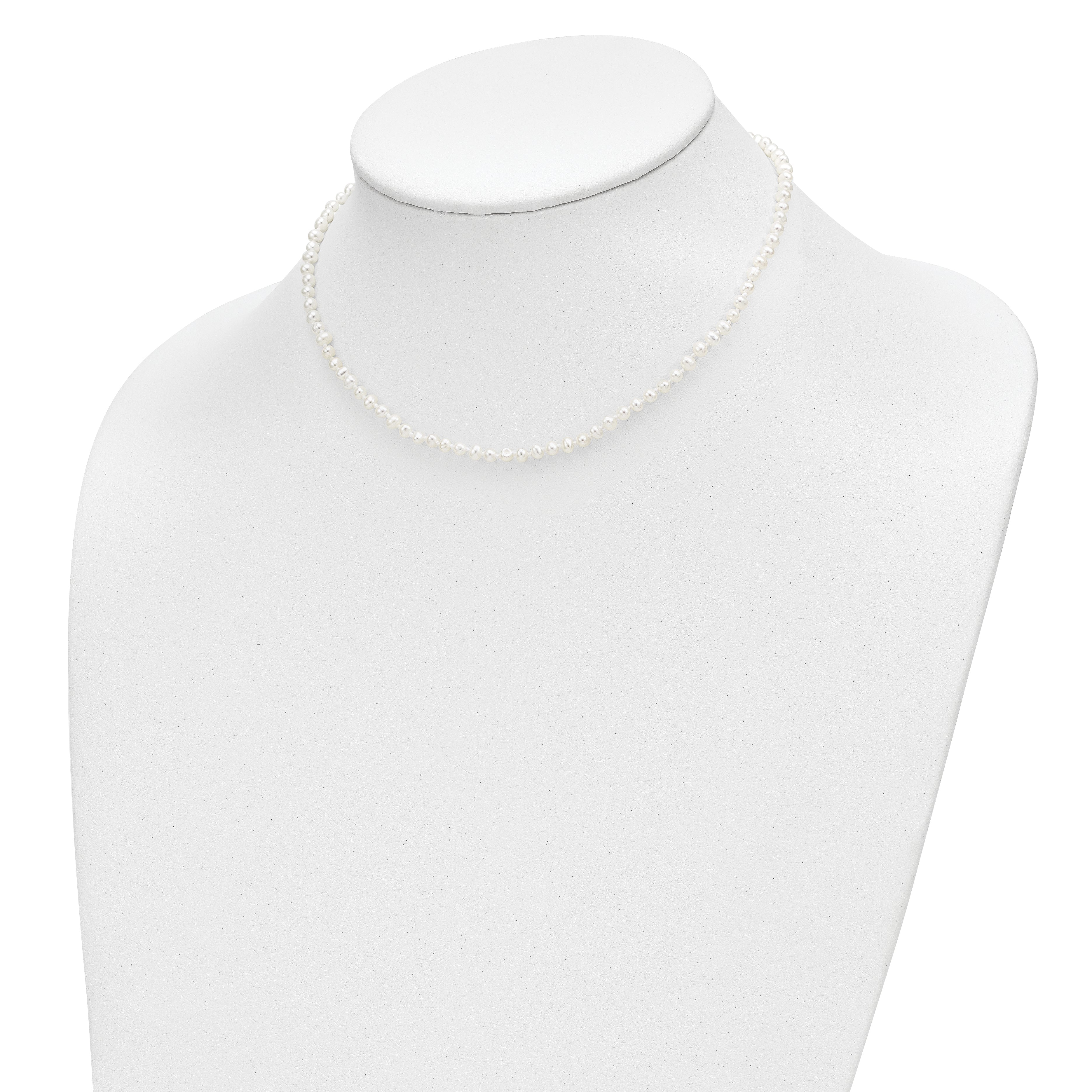 14K 3-4Mm Fw Cultured Pearl 14In Necklace, 5In. Bracelet & Earring Set