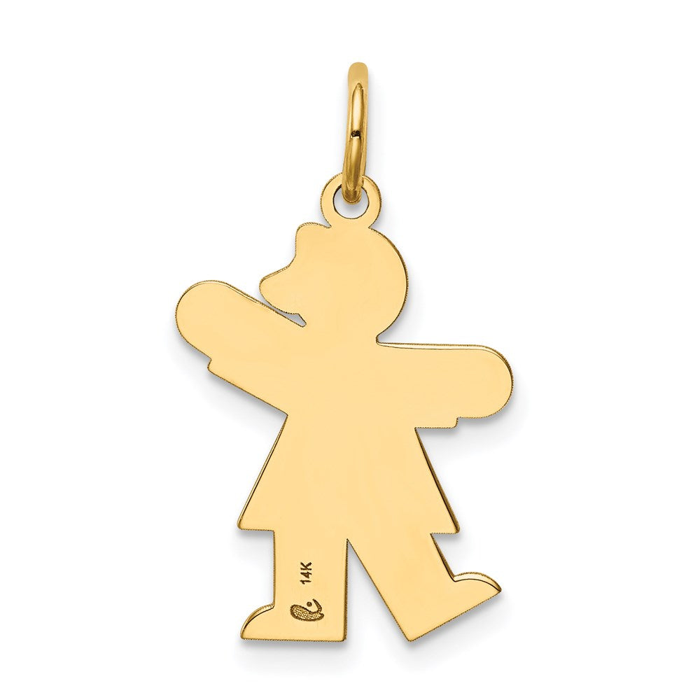 14k Kid Charm