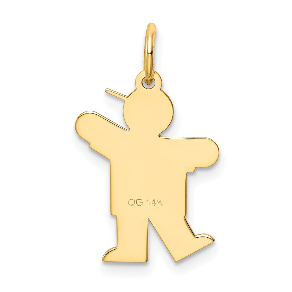 14k Kid Charm