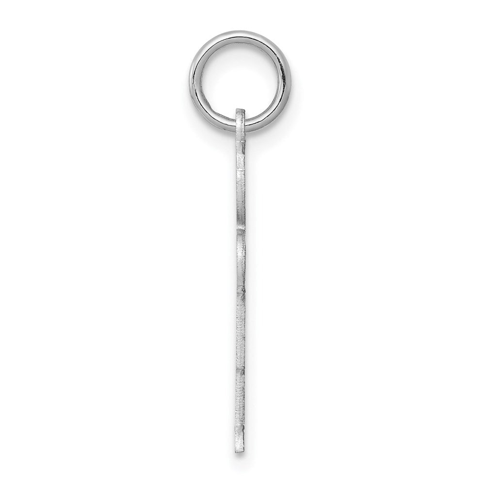 14k White Gold Kid Charm