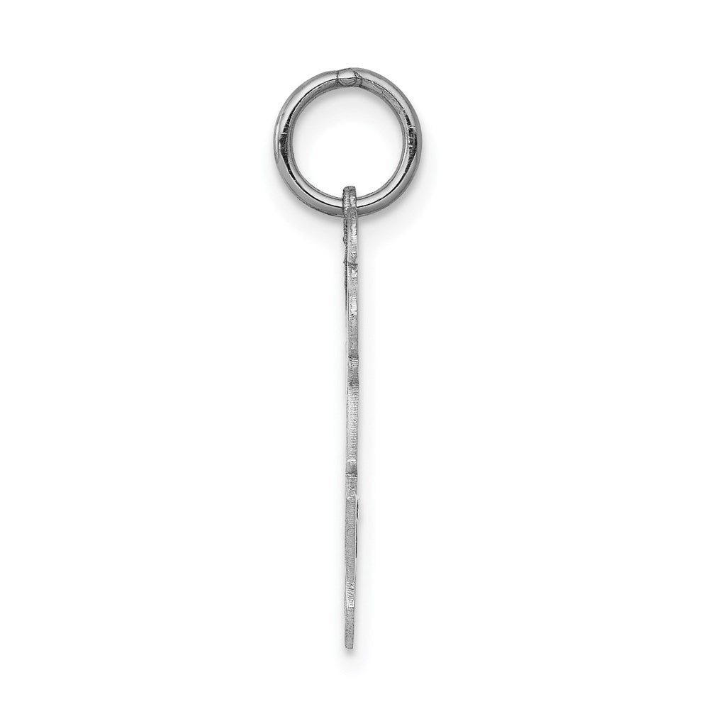 14k White Gold Kid Charm