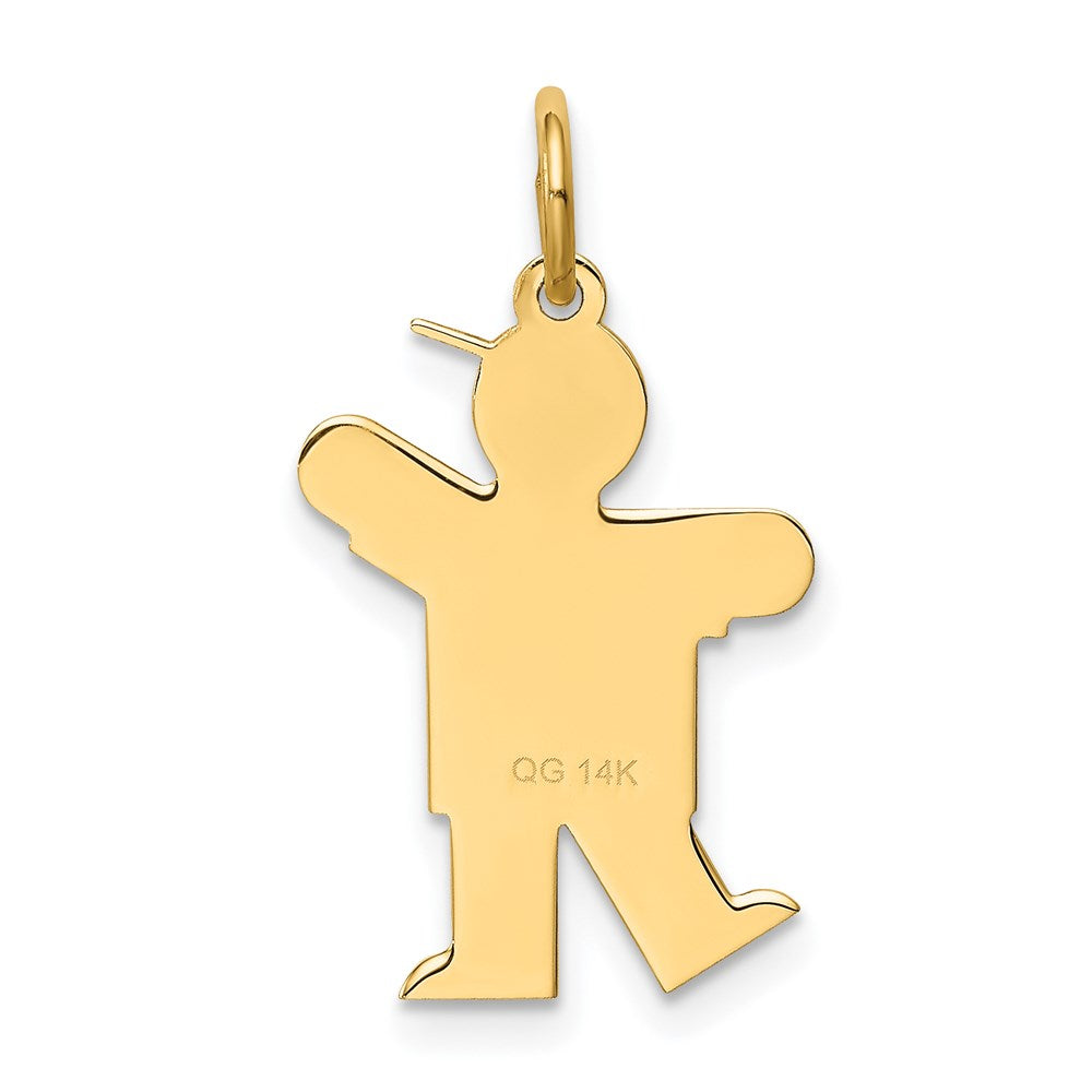 14k Kid Charm