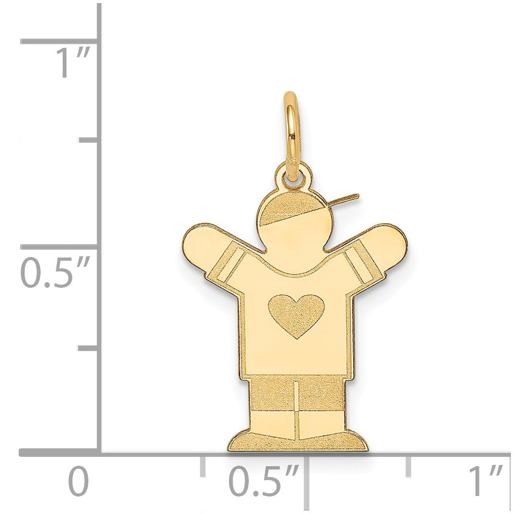 14k Kid Charm